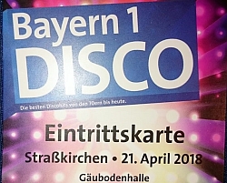 Die Bayern 1-Disco kommt nach Straßkirchen